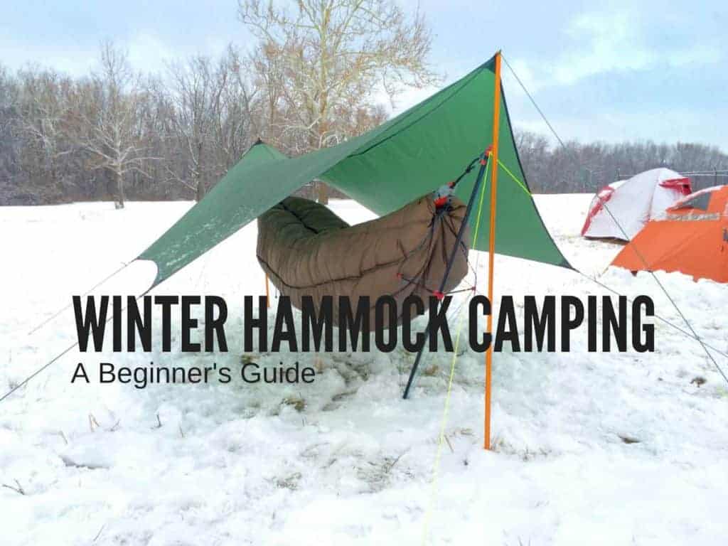 winter hammock camping