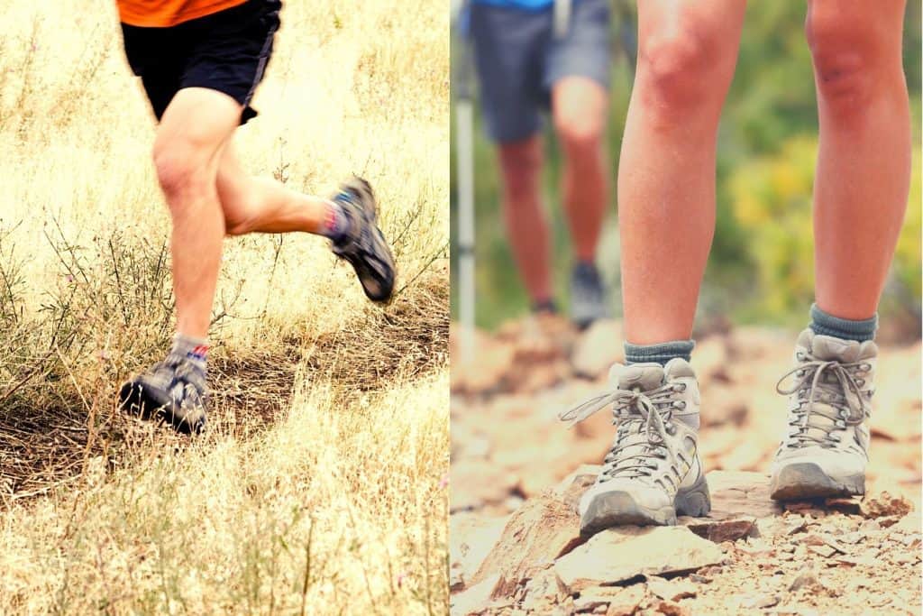 trail runner vs hiking shoes