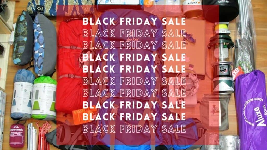 Black Friday Sales Hiking Gear