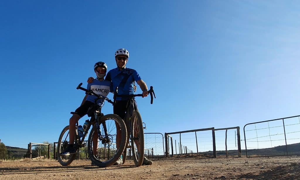 Willie Richards and son getaway