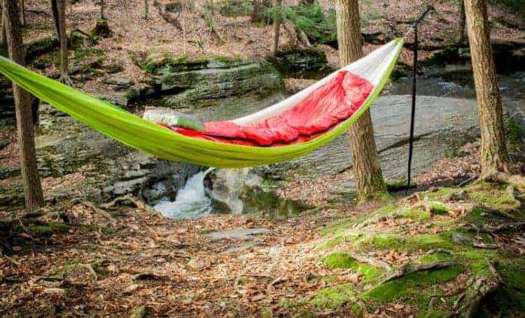 Hammock vs tent - hammock pros