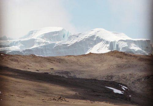 Kilimanjaro arctic summit zone