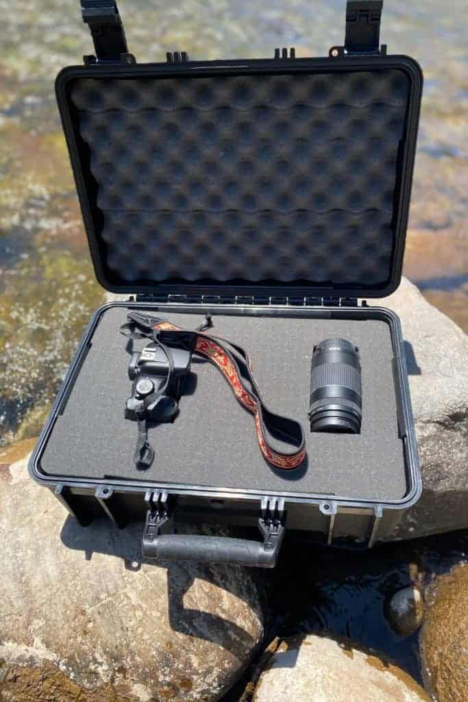 RTIC hard case 16foam cell inside