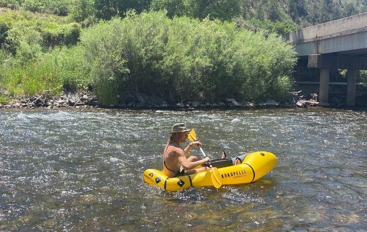 Outdoor adventure journalist Owen Clarke using RTIC hard case
