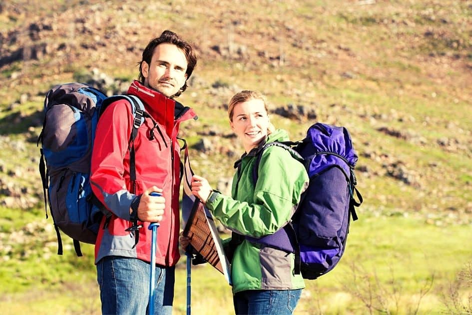 Wearing Softshell jackets for hikers