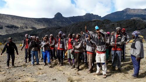 Kilimanjaro tours porters