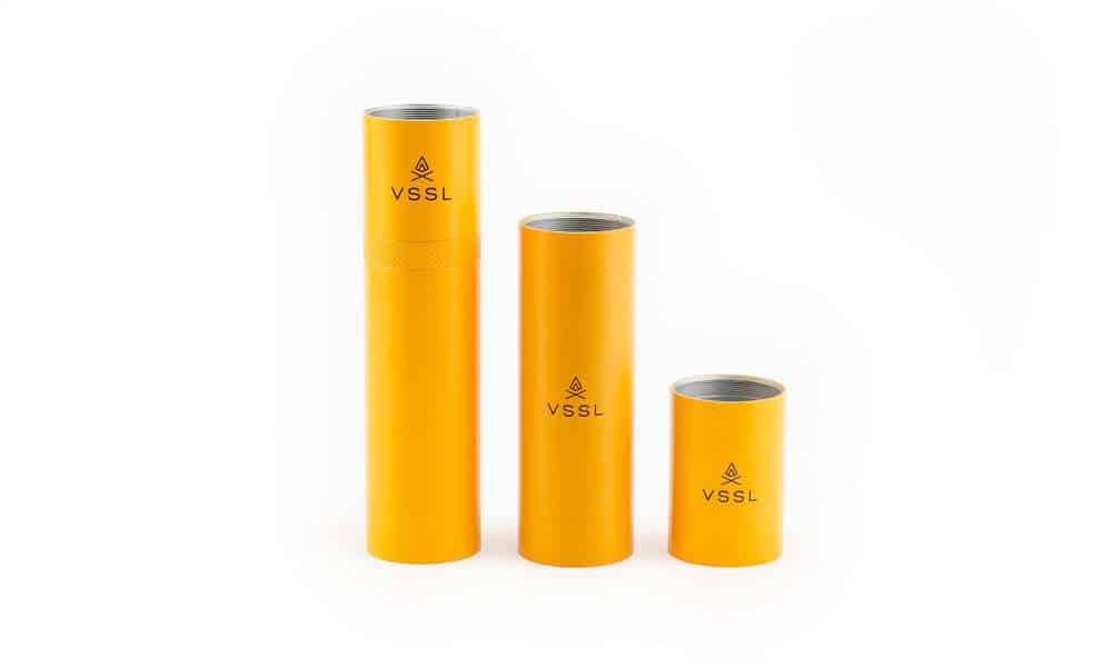 VSSL survival canisters 3 lengths for build your own