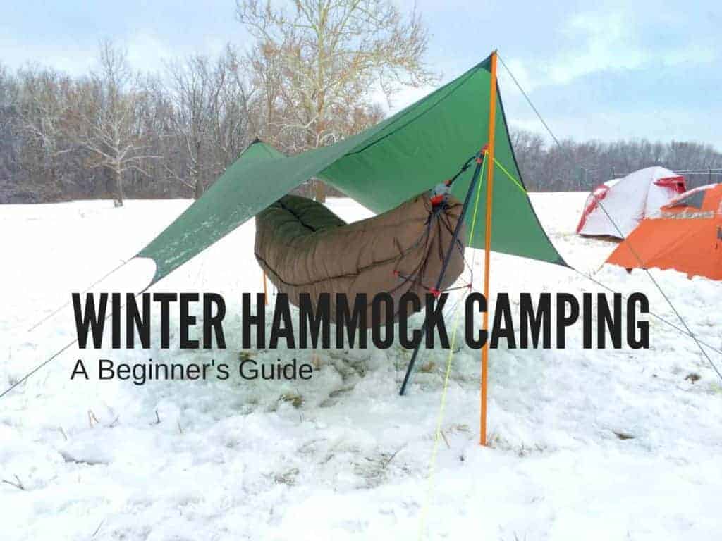 winter hammock camping