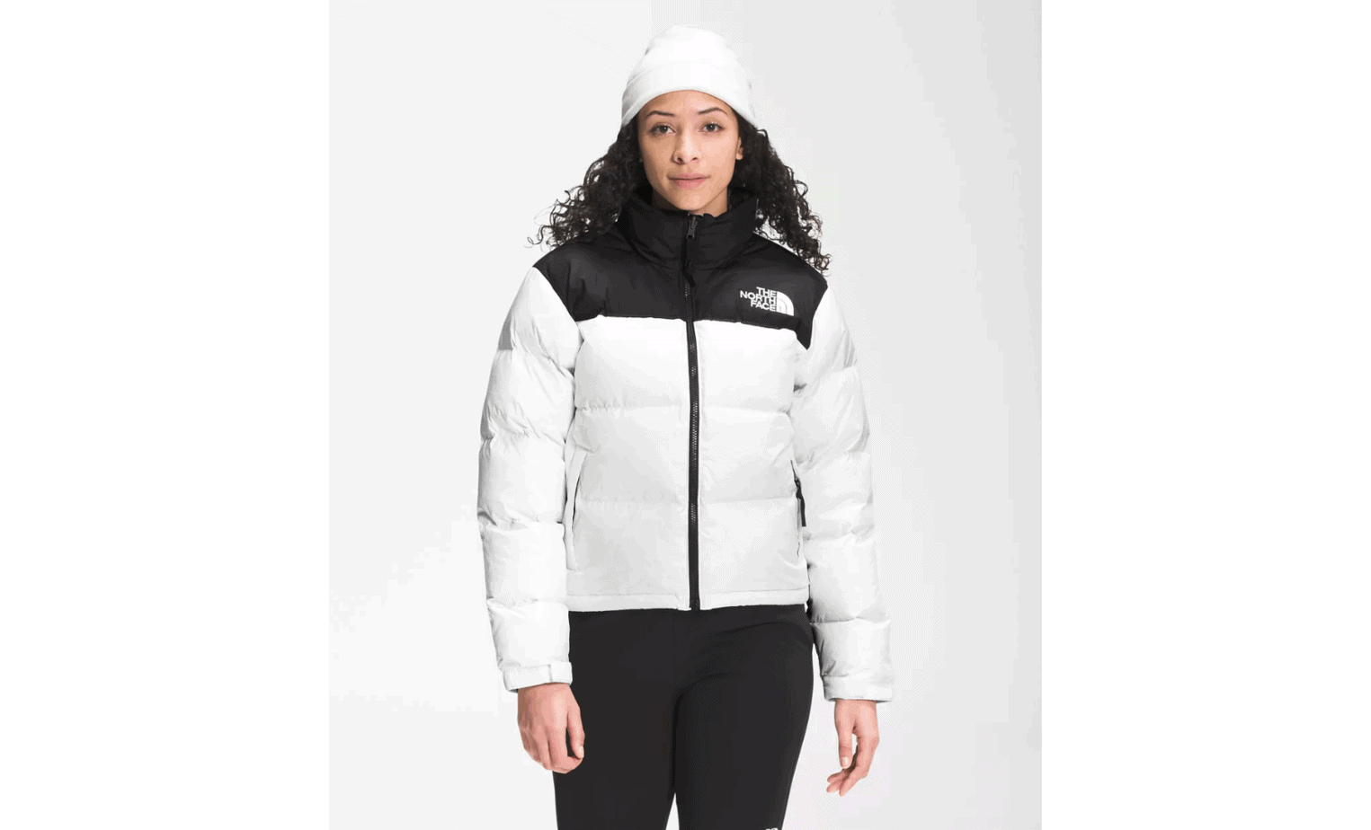 White 1996 Retro Nuptse