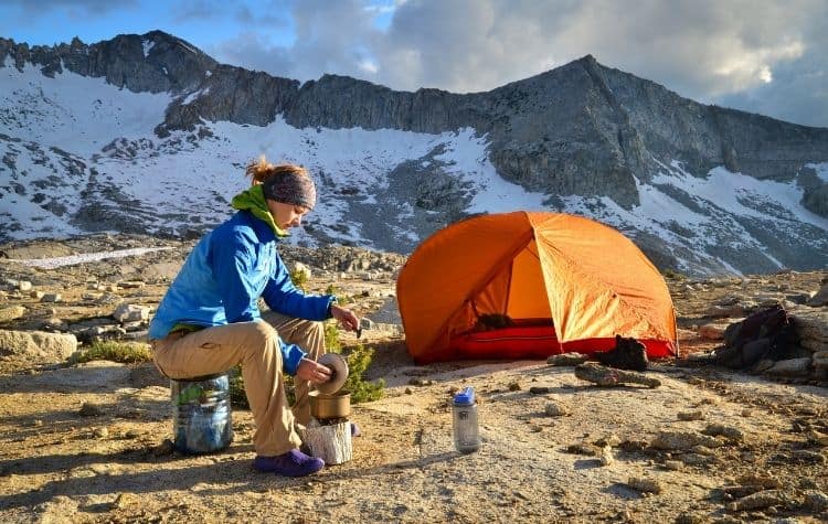 cooking with backpacking stoves