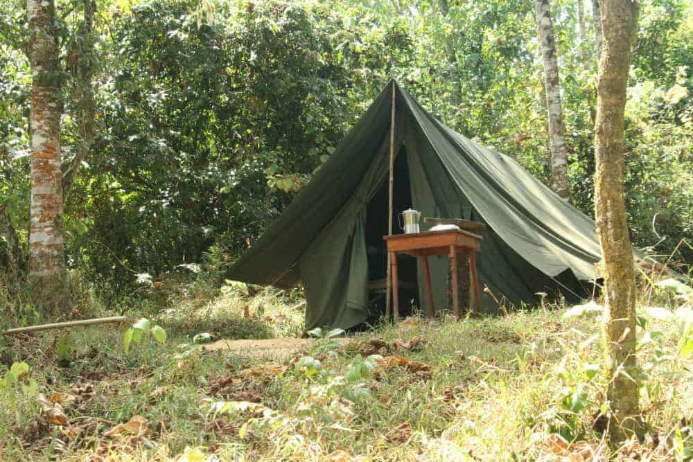 Camping mount kenya