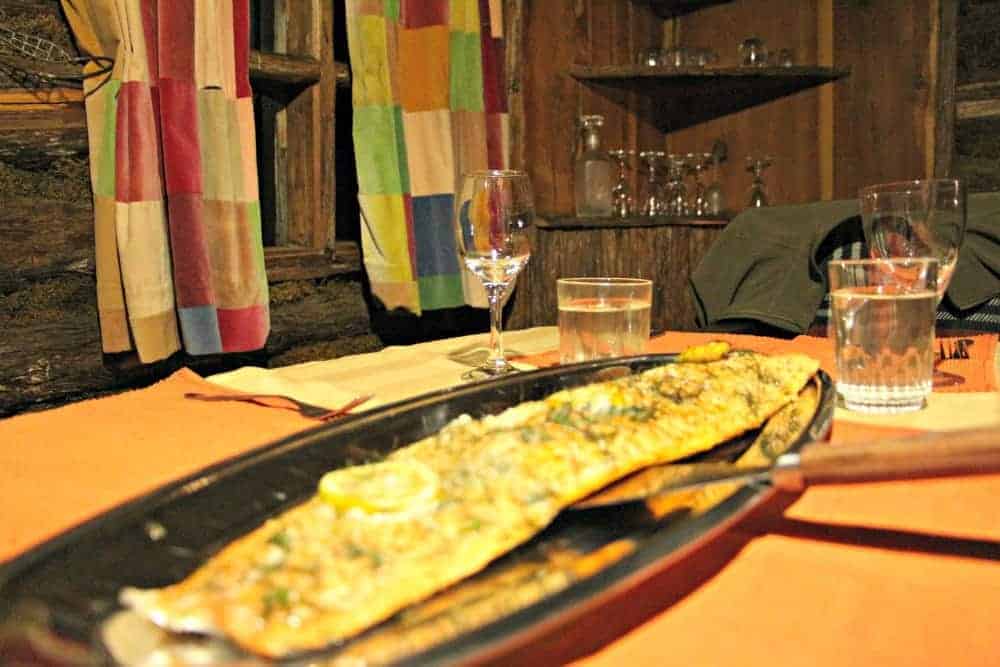 trout from the lakes Mt Kenya