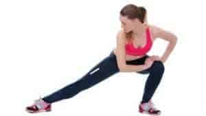 stretching the groin is important for hiking