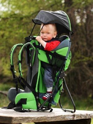 Baby carrier for hiking