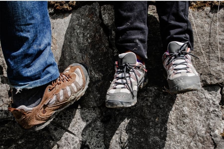 Hiking shoes try faster and better for hot weather