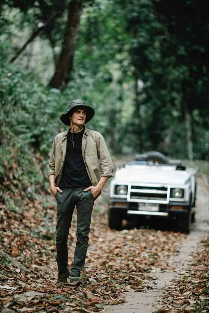 sun hat for hiking outdoors