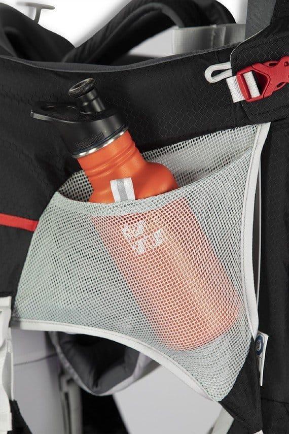 Baby carrier water bottle pocket