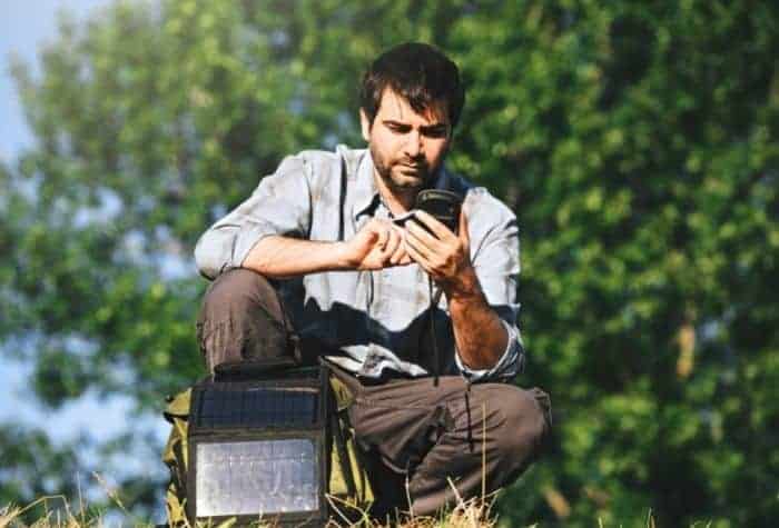 Backpacking foldable solar charger