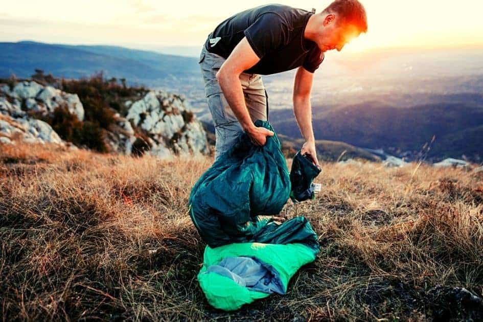 Packable sleeping bags are best for backpackers