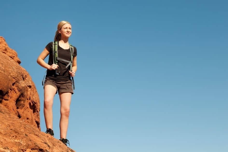 Hiking Shirts with SPF for Women are great for sunny trails