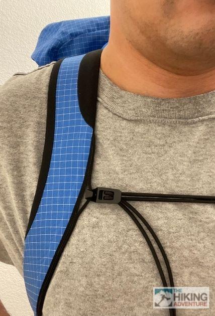 rc'teryx Alpha SL 23 backpack Review  shoulder strap detail