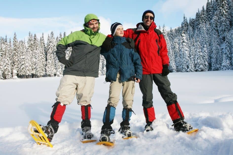 Jackets on mountaineering men