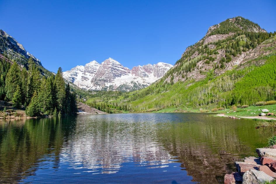 hiking four pass loop summer