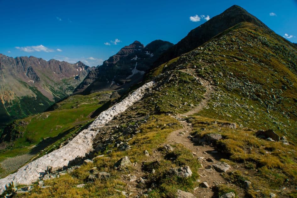 Maroon Bells- Ridge on Four pass loop 