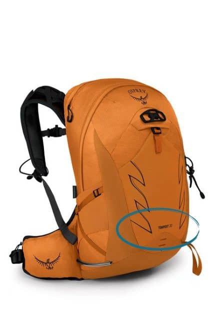 Backpack Capacity size