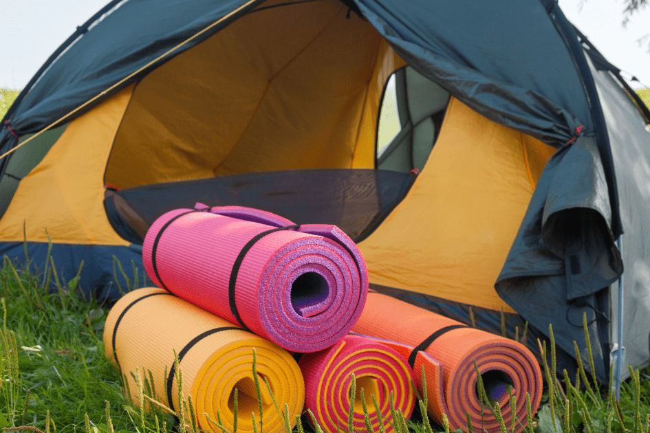 Sleeping mat for camping
