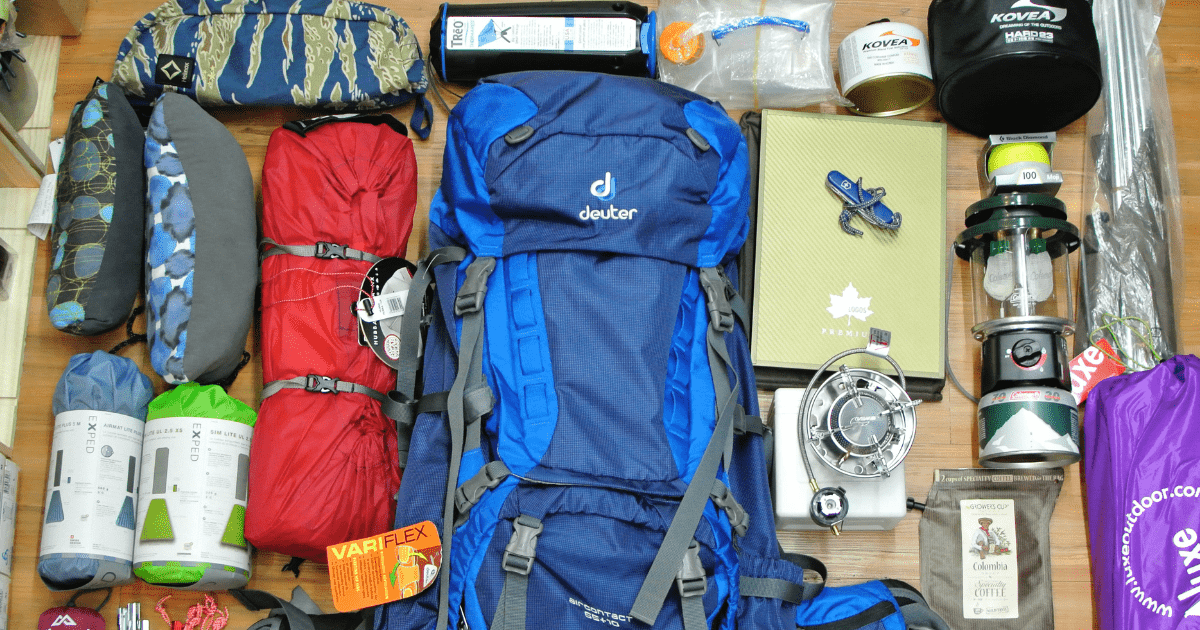 Camping List for beginners Camping gear essentials