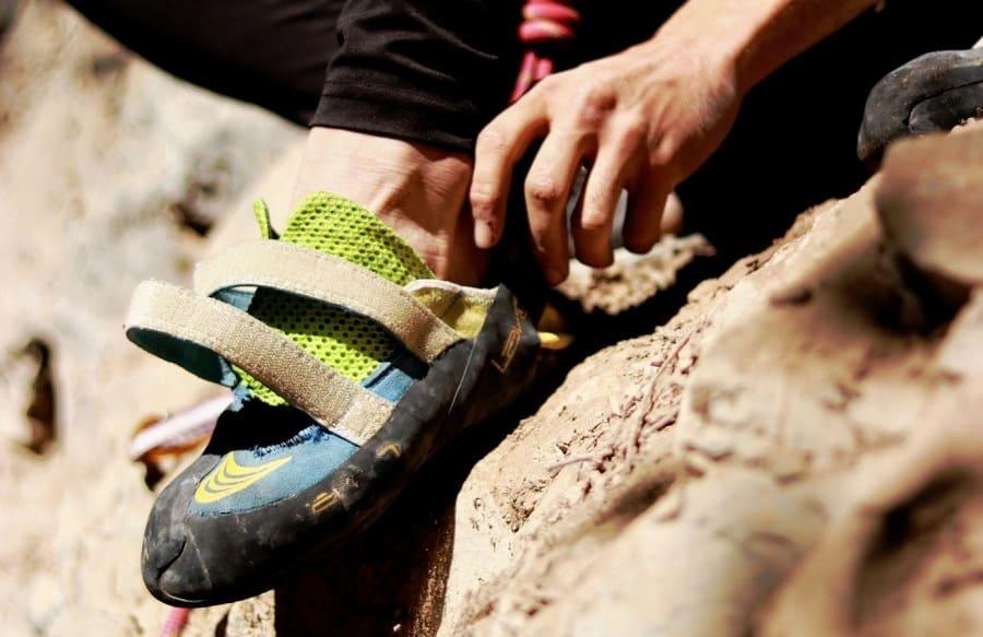 climbing shoes